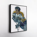 Bo Nix Canvas Art – Denver Broncos Wall Decor (Copy)