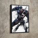 Venom Poster Marvel Superhero Comics Painting Hand Made Posters Canvas Print Kids Wall Art Man Cave Gift Home Decor
