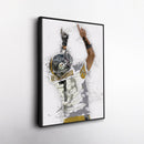 Ben Roethlisberger Canvas Art – Pittsburgh Steelers Wall Decor