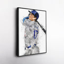 Shohei Ohtani Canvas Art – Los Angeles Dodgers Wall Decor