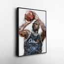 Shaquille O'Neal Canvas Art – Orlando Magic Wall Decor