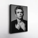 James Dean Canvas – Classic Hollywood Wall Art Gift for Film Buffs and Icon Lovers