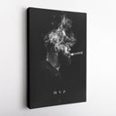 LeBron James Canvas Art – Cigar Lakers Wall Decor