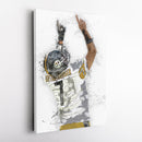 Ben Roethlisberger Canvas Art – Pittsburgh Steelers Wall Decor