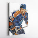 Wayne Gretzky Canvas Art – Edmonton Oilers Wall Decor
