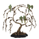 Lovecup Porcelain Birds on Tree Branch Bronze L001