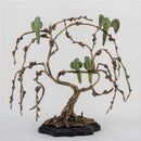 Lovecup Porcelain Birds on Tree Branch Bronze L001