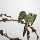 Lovecup Porcelain Birds on Tree Branch Bronze L001