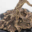 Lovecup Porcelain Birds on Tree Branch Bronze L001