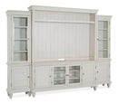 Newport - Wood Hutch - Alabaster