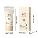 New Irven Rice Ultra-Light Sunscreen SPF 50 PA+++ – Fermented Rice Water + Niacinamide for Sensitive Skin – 1.76 oz