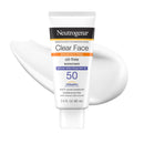 Neutrogena Clear Face Sunscreen Lotion SPF 50, 3 fl. oz