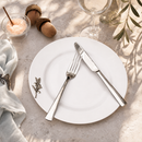 Olive Melamine Lunch Plates - Set of 4