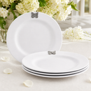 Butterfly Melamine Lunch Plates - Set of 4