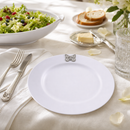 Butterfly Melamine Lunch Plates - Set of 4