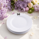 Butterfly Melamine Lunch Plates - Set of 4
