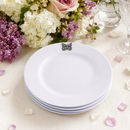 Butterfly Melamine Lunch Plates - Set of 4