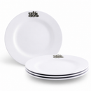 Magnolia Melamine Lunch Plates - Set of 4