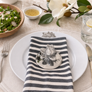 Magnolia Melamine Lunch Plates - Set of 4