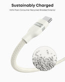 Anker USB-A to USB-C Cable (3 ft/6 ft, Upcycled-Braided)