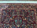 5.9 x 9 Karastan Rug Red Sarouk Rug