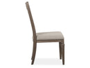 Lancaster - Dining Side Chair With Upholstered Seat (Set of 2) - Dovetail Gray