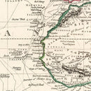 Vintage World Map 1841