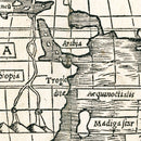 Vintage World Map 1540
