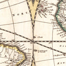 Vintage World Map 1682