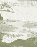 Shan Shui Traditional Chinese Mountain Landscape Scenery Painting Wall Mural.
