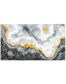Gray and Gold Marble Stone Quartz Mural Wall Sticker