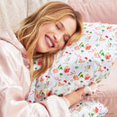 Kitsch x elf Satin Pillowcase in Periwinkle Christmas - Standard