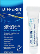 Differin Acne Treatment Gel, 30 Day Supply, Retinoid Treatment for Face with 0.1% Adapalene, Gentle Skin Care for Acne Prone Sensitive Skin, 15g Tube (Packaging May Vary) (Pack of 12)