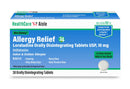 HealthCareAisle Allergy Relief - Loratadine 10 mg Orally Disintegrating Tablets USP - 30 Tablets - Original Prescription Strength  Allergy Medication, 24-Hour Relief