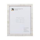 Poster Picture Frame Classic Bone Inlay in 2 Sizes, White