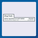 MAJOR 4 Hour Allergy Tablets - Chlorpheniramine Maleate - 4 mg - Antihistamine - 1000 Count (1 Pack)