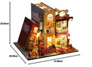 Miniature Wizardi Roombox Kit - Shopping Street Dollhouse Kit
