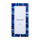Poster Picture Frame Classic Pattern Bone Inlay Collection in 5 Sizes, Blue