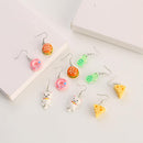 36 Pairs Cute Weird Fun Earrings for Teen Girls Unique Funky Cool Dangle Earrings Set for Wome (36p-multicolor-A)