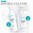 Curel Japanese Skin Care Foaming Daily Face Wash for Sensitive Skin, Hydrating Facial Cleanser for Dry-Skin, pH-Balanced and Fragrance-Free, 5 Oz (Step 2 of 2-Step Skincare) (Pack of 2)