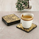 Mascot Hardware Designer Glass Coaster Set of 4
