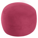 Grid Square Pouf Ottoman, 20"x20"x15"