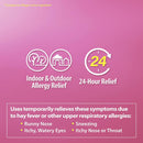 HealthA2Z® Fexofenadine Hydrochloride 60mg | 12-Hour Antihistamine for Allergy Relief | (200 Counts (Pack of 1))