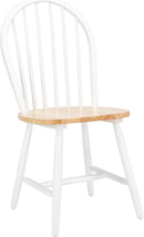 Farmhouse 18 Inch Black Spindle Back Dining Chairs Set Of 2