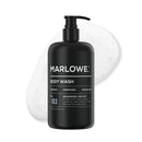 MARLOWE. Men's Body Wash, Refreshing Shower Gel, Cedarwood, 15 oz Pump