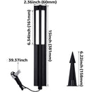 ALP53 6-Pack Low Voltage Pathway Lights Package Cast Aluminum, 3W 12V AC/DC LED Walkway Lighting