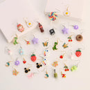 36 Pairs Cute Weird Fun Earrings for Teen Girls Unique Funky Cool Dangle Earrings Set for Wome (36p-multicolor-A)