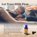 Let There Be Milk! Breastfeeding Herbal Supplement For Lactation 1 oz.