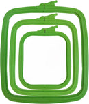 Plastic Square Hoop Nurge 170-12 Green