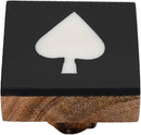 Mascot Hardware Casino 1-3/7 in. Diamond, Heart, Clubs, Spade Drawer Cabinet Knob